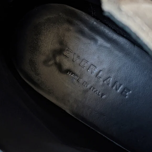 Everlane The Boss Gray Suede Leather Boots | Size 8 - Picture 9 of 11